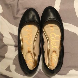 Sam Edelman Black Flats